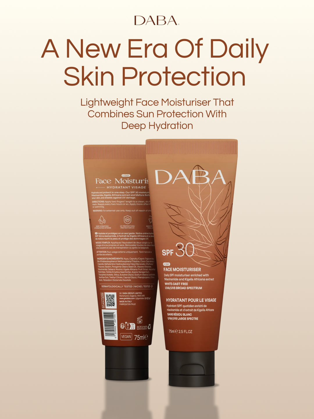 Hydrating Daily Face Moisturiser with SPF 30